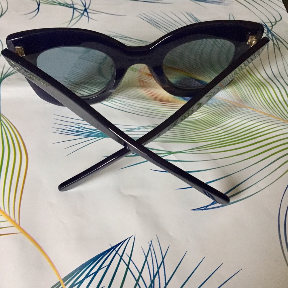 SOLD Celine Marta Blue Sunglasses 41093/S - Picture 3 of 6